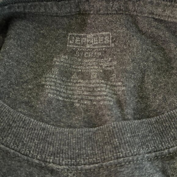 JERZEES Tank Muscle T-Shirt Young Men's (Teen) Small, Grey, Small - Picture 3 of 4